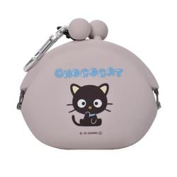 PG-48502 サンリオキャラクターズ POCHI シリコンがまぐちポーチ チョコキャット