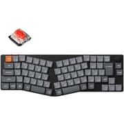 K11 Max(Aliceレイアウト) QMK ワイヤレス カスタム・メカニカルキーボード - WHITE LED - JIS配列 / ロープロファイルGateronメカニカルスイッチ赤軸 / PBTダブルショットキーキャップ K11M-A1Z-JIS
