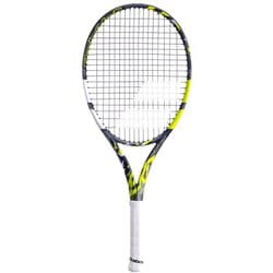 ピュア アエロ ジュニア26 張り上がりラケット 硬式テニス ラケット グレーxイエローxホワイト（370） G00 140464