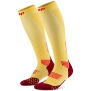 CORE RUN コンプレッショントールソックス 5.0 レディース ランニングウェア ソックス GOLD/BURGUNDY（933） サイズIV（ふくらはぎ周径 39-44cm） WP70MR4