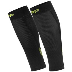 CORE RUN コンプレッションカーフスリーブ 5.0 メンズ サポーター カーフゲイター BLACK/LIME（582） サイズIV（ふくらはぎ周径 39-44cm） WS80LR3