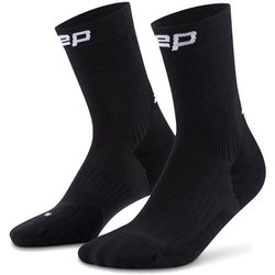 CORE RUN コンプレッションミッドカットソックス 5.0 メンズ ランニングウェア ソックス BLACK（301） サイズIII（25-27cm） WP8C5R2