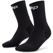 CORE RUN コンプレッションミッドカットソックス 5.0 レディース ランニングウェア ソックス BLACK(301) サイズII(22-23.5cm) WP7C5R2