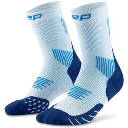 CORE RUN コンプレッションミッドカットソックス 5.0 レディース ランニングウェア ソックス ICE/BLUE（911） サイズIII（23.5-25.5cm） WP7CIR3