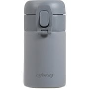 水筒 マグボトル シームレス ふたとパッキン一体型 ワンタッチ 200ml ダークグレー HC-836