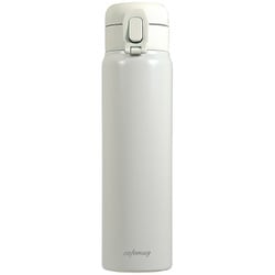 水筒 マグボトル シームレス ふたとパッキン一体型 ワンタッチ 700ml オフホワイト HC-841
