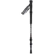 UM-2327 [FEEL BOSCO トレッキングポール トレッキングステッキ 3段 type2 レバーロック式 I型グリップ チャコールグレー]