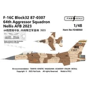 FABD48060 デカール 1/48 F-16C ブロック32 87-0307 米空軍 第64アグレッサー飛行隊 ネリス空軍基地 2023年 エッチング＆3Dプリントパーツ付 [プラモデル用品]