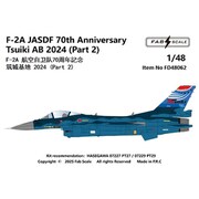 FABD48062 デカール 1/48 F-2A 航空自衛隊 創立70周年記念 パート2 築城基地 2024 [プラモデル用品]