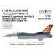 FABD72061 デカール 1/72 F-16C ブロック40 86-0309 米空軍 「ジャージージャーク」第119戦闘飛行隊 ニュージャージー州アトランティックシティ空軍州兵基地 2025年 エッチングパーツ付 [プラモデル用品]