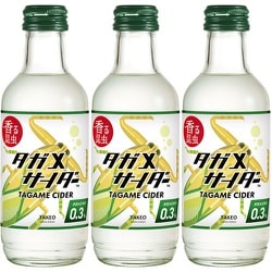 昆虫飲料 タガメサイダー 200ml×3本セット 青りんご風味 タガメエキス0.3％配合