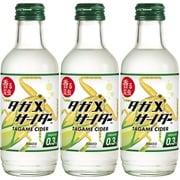 昆虫飲料 タガメサイダー 200ml×3本セット 青りんご風味 タガメエキス0.3%配合