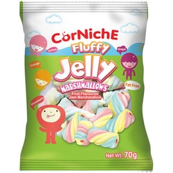 0107-00005 [コーンニッシュ フラッフィー ジェリーマシュマロ 70g]