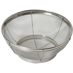 キッチンスマイル キッチンザル 21cm ステンレス製 HC-633