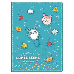 【限定】スパンコール入クリアファイルA5W ちいかわ COMIC SCENE フルーツポンチ 昼 S2173824