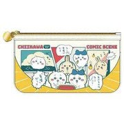 【限定】ペンケースクリアフラット ちいかわ COMIC SCENE お宝 S1429205