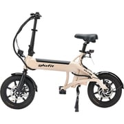 NFR-01 Pro ノーマルモデル(スマートロック非搭載) 電動サイクル 特定小型原付(免許不要モデル) Latte Beige 06-ZD000BG-1