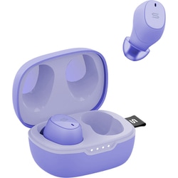 完全ワイヤレスイヤホン Bluetooth対応 ラベンダー S-MICRO20 Lavender