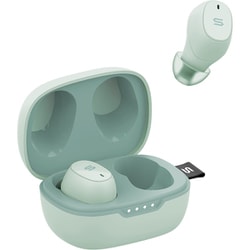 完全ワイヤレスイヤホン Bluetooth対応 ミントグリーン S-MICRO20 Mint Green