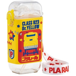 プラレール Drイエロー スクエア ストローボトル 260ml PSQ3ST