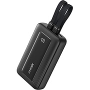 Anker Zolo Power Bank 10000mAh 30W Built-In USB-C / ライトニングケーブル モバイルバッテリー ブラック A1680N11