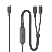 Anker USB-C & USB-C ケーブル 2-in-1 140W 1.8m ブラック A8895N12