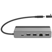 7-in-1 USB4 モバイルドック (USB Type-C/HDMI 2.1) HDMI2.1ポート搭載 最大4K120Hz/8K 60Hz 10Gpsデータ転送 2.5GbE LAN 100Wパススルー給電 GR10