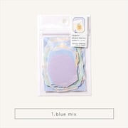 Quarry stone memo blue mix_me クオリーストーンメモ ブルーミックス GQM-01