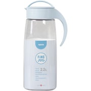 FineJug ファインジャグ 2.2L ライトブルー 横置き可能 冷水筒