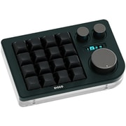 片手デバイス/左手デバイス/有線接続/キー×16+ノブ×3/ガスケットマウント搭載/メカニカル(リニア)/ダークグリーン KB16DARKGREEN