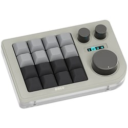 片手デバイス/左手デバイス/有線接続/キー×16+ノブ×3/ガスケットマウント搭載/メカニカル（リニア）/ソイ KB16SOY
