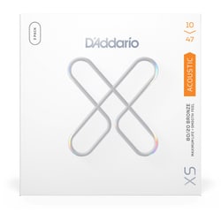ダダリオ アコースティックギター弦 XS コーティング弦 80/20ブロンズ Extra Light .010-.047 XSABR1047-3P 3set入りパック XSABR1047-3P