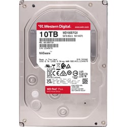 WD RED NAS用 ハードディスクドライブ SATA3.5 6Gbps（SATA6G） ハードディスク 10TB WD100EFGX