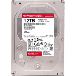 WD RED NAS用 ハードディスクドライブ SATA3.5 6Gbps（SATA6G） ハードディスク 12TB WD120EFGX