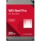 WD RED Pro NAS用 ハードディスクドライブ SATA3.5 6Gbps（SATA6G） ハードディスク 20TB WD202KFGX
