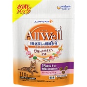 AllWell 10種の自然素材 15歳以上の腎臓の健康維持用 サーモン＆ツナ味 110g [キャットフード]