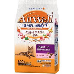 AllWell 10種の自然素材 15歳以上の腎臓の健康維持用 サーモン＆ツナ味 600g [キャットフード]