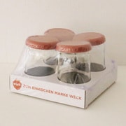 WE-S235RO [ウェックホームセット ストレート 140ml 4点セット ローズ]