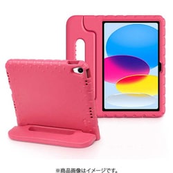 iPad A16/10.9インチ用 キッズ用 ケース ローズ RM6106-109RO