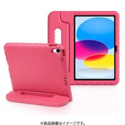 iPad A16/10.9インチ用 キッズ用 ケース ローズ RM6106-109RO