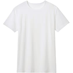 アセドロン インナートップス クルーネックTシャツ ソフトストレッチタイプ ベア天竺素材 メンズ ホワイト M MCA613PY