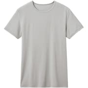 アセドロン インナートップス クルーネックTシャツ ソフトストレッチタイプ ベア天竺素材 メンズ グレー L MCA613PY