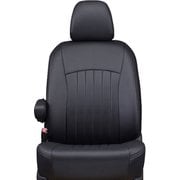 シートカバー 全席セット シエンタ ライン ブラック×ブラックステッチ 43ETC1684KK
