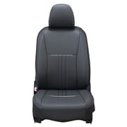 シートカバー 全席セット シエンタ アクセント ブラック×ホワイト 47ETC1684KW