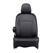 シートカバー 全席セット フリード/フリードハイブリッド(e:HEV) ライン ブラック×ホワイトステッチ 43EHC0473KW