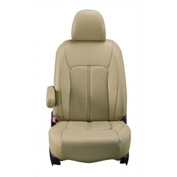 シートカバー 全席セット ハイエースバン/レジアスエースバン センターレザー タンベージュ 23ETB1091T