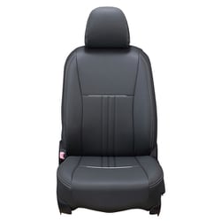 シートカバー 全席セット アルファード/アルファードハイブリッド アクセント ブラック×ホワイト 47ETC1660KW
