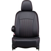 シートカバー 全席セット シエンタ ライン ブラック×レッドステッチ 43ETB1681KA