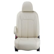 シートカバー 全席セット デリカD:5 リアルレザー アイボリー 21EMC0785V