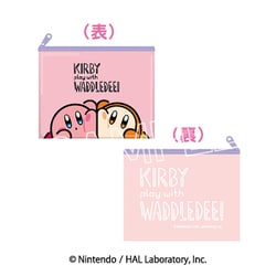 星のカービィ ビニールミニポーチ カービィ play with ワドルディ A. メインビジュアル